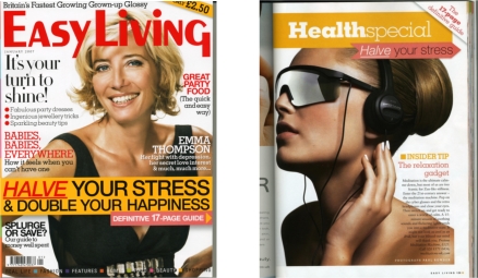 Easl Living Magazine Review of Meditation Mind Machines